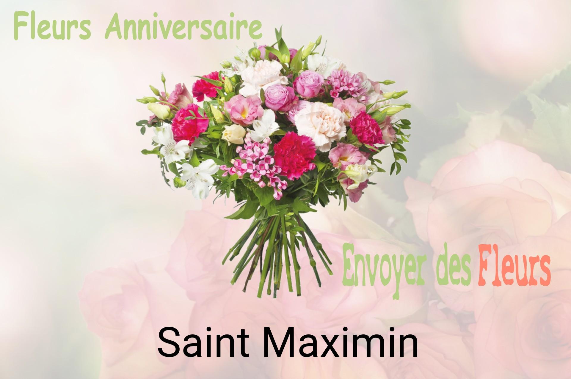 Bouquet de fleurs d’anniversaire livré à Saint-Maximin